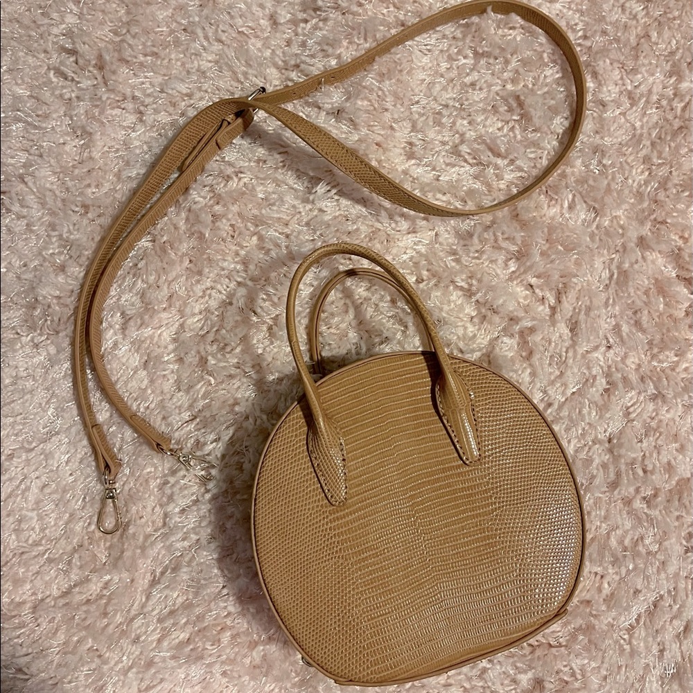 Small Faux Snakeskin Purse